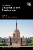 Handbook On Governance And Development Wil Hout Editor Jane Hutchison Editor