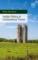 Public Policy In Contentious Times Kresl Peter K