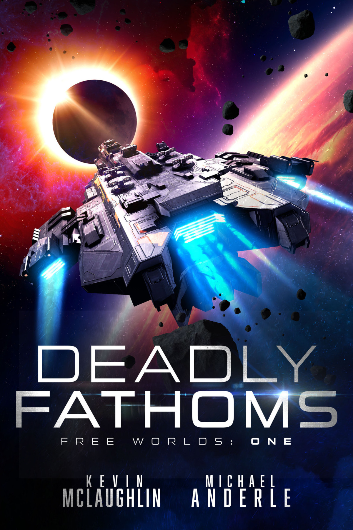 Deadly Fathoms Free Worlds Book 1 Anderle Michael Mclaughlin