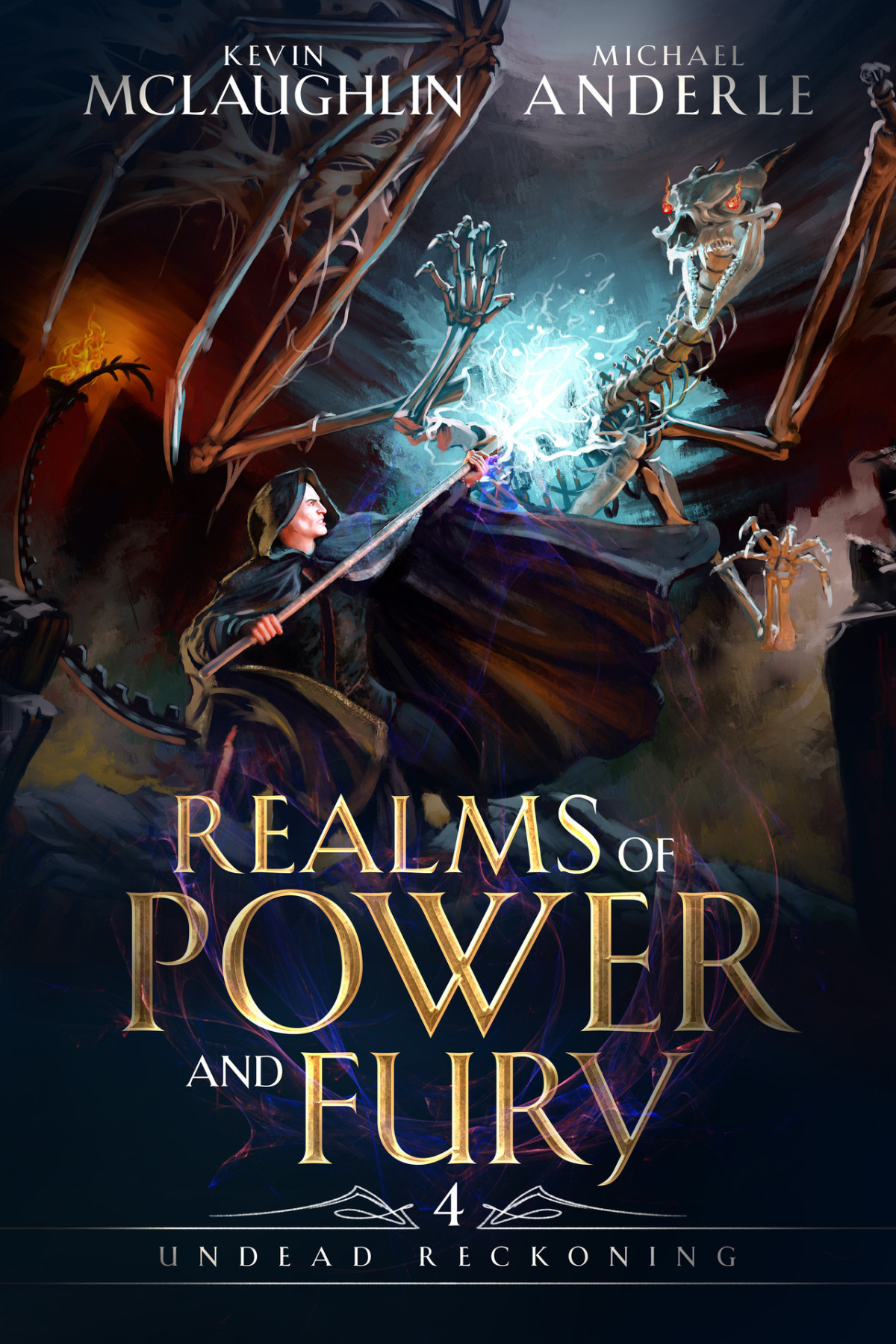 Undead Reckoning Realms Of Power And Fury Book 4 Michael Anderle Kevin Mclaughlin