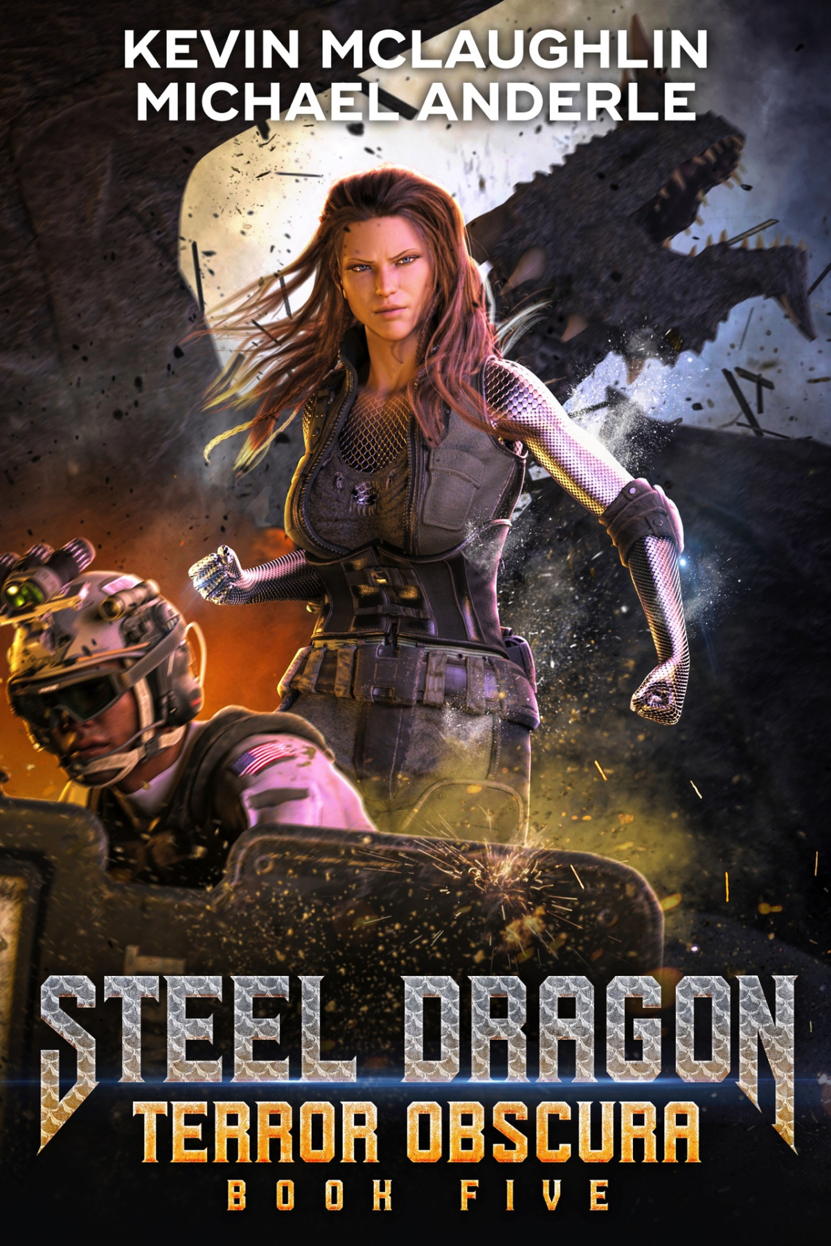 Terror Obscura Steel Dragon Book 5 Anderle Michael Mclaughlin