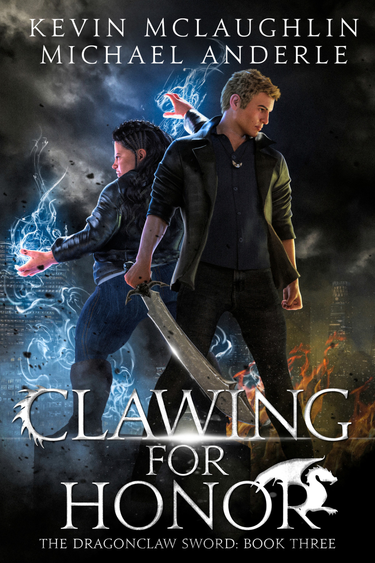 Clawing For Honor The Dragonclaw Sword Book 3 Anderle Michael Mclaughlin