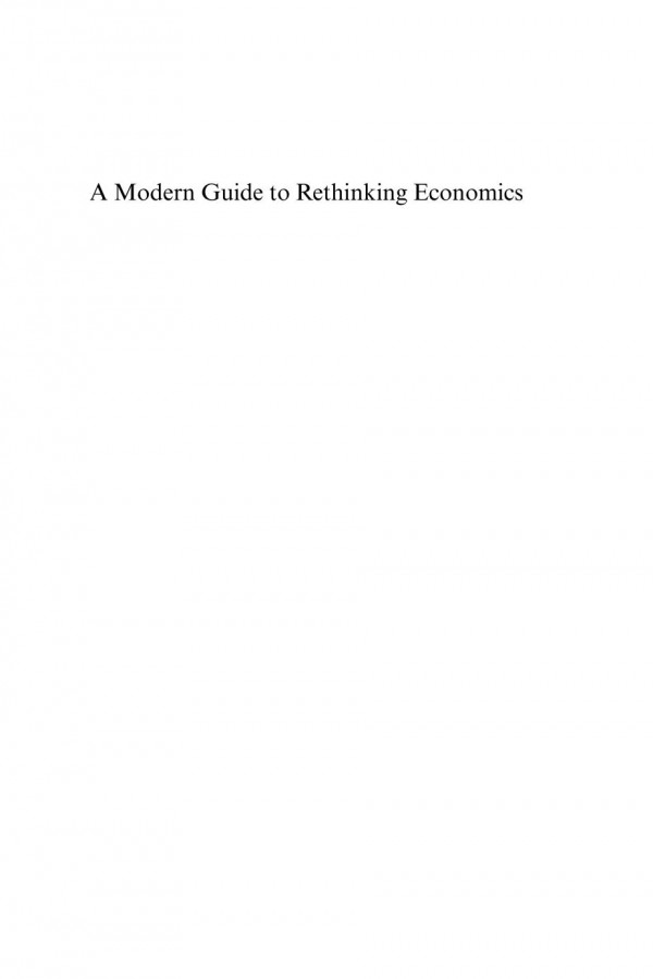 A Modern Guide To Rethinking Economics Louisphilippe Rochon