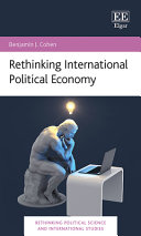Rethinking International Political Economy Cohen Benjamin J