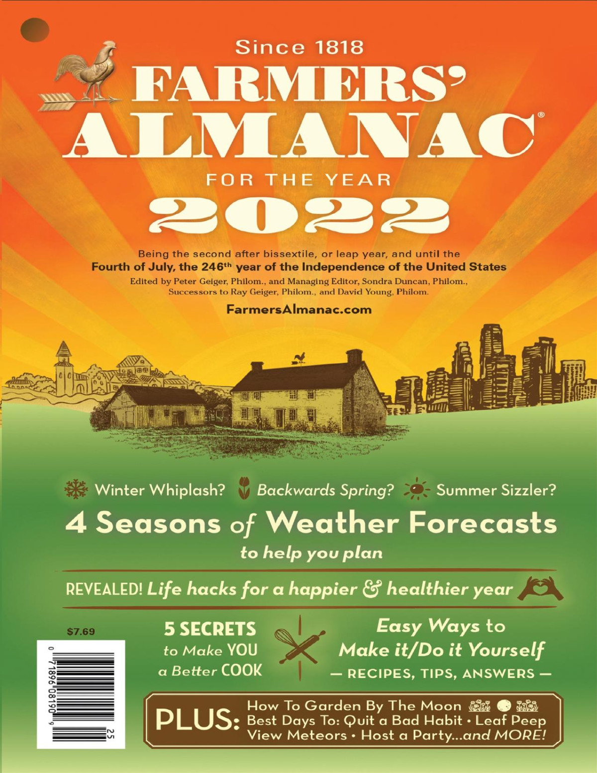 Farmers Almanac 2022 Farmers Almanac