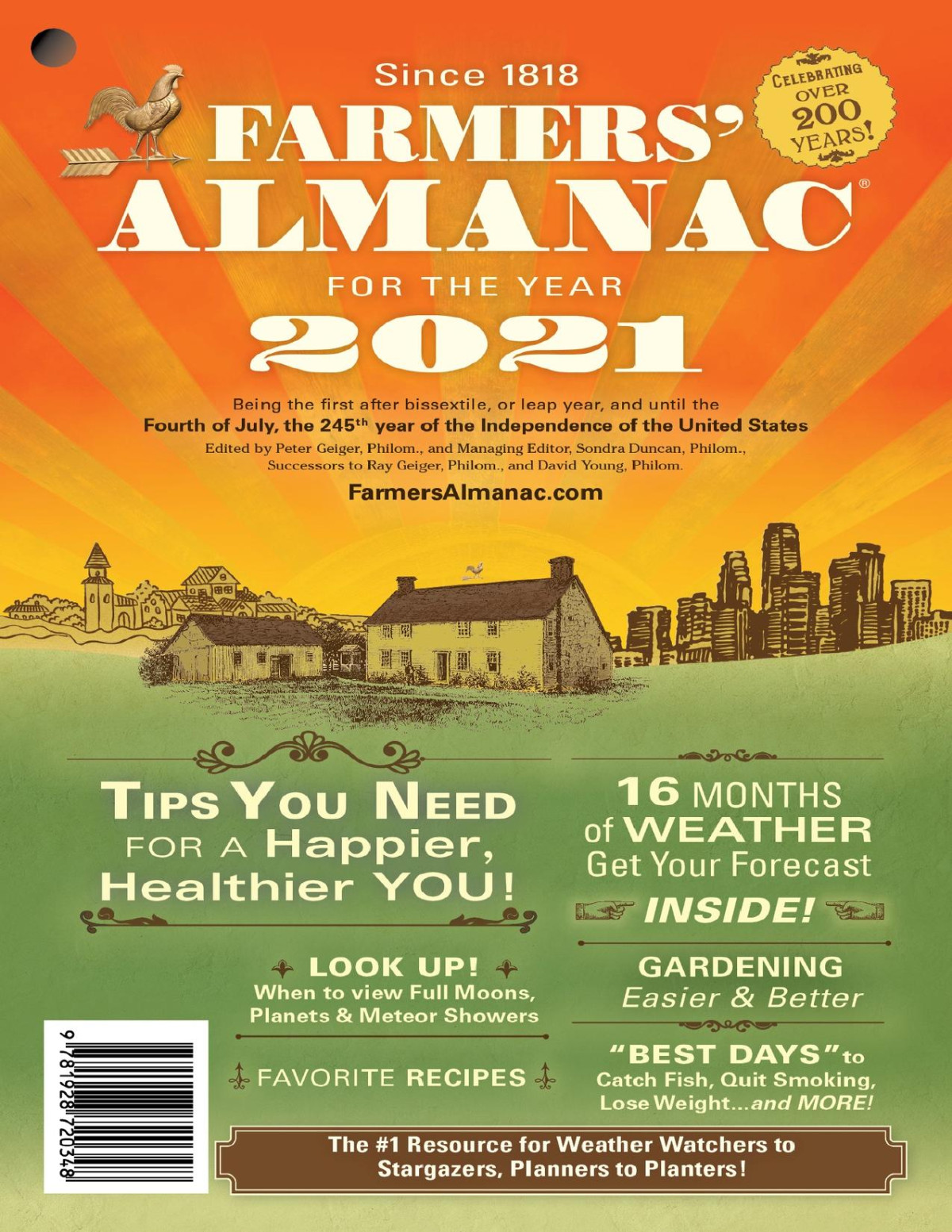 Farmers Almanac 2021 Farmers Almanac