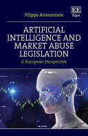 Artificial Intelligence And Market Abuse Legislation A European Perspective Filippo Annunziata