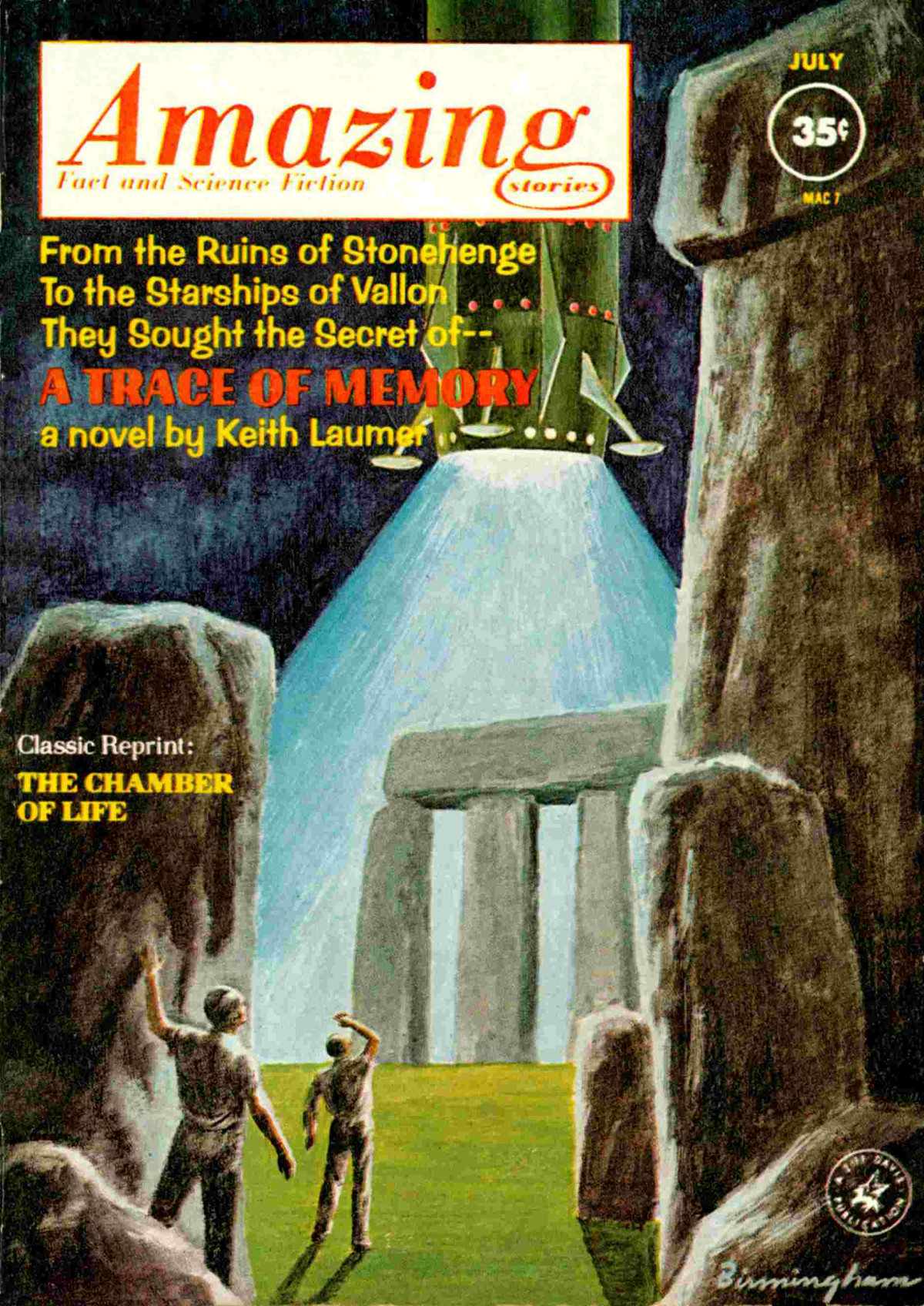 A Trace Of Memory Keith Laumer