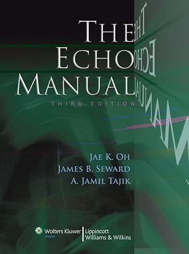 The Echo Manual 3e Oct 27 20060781748534lww 3rd Edition Oh