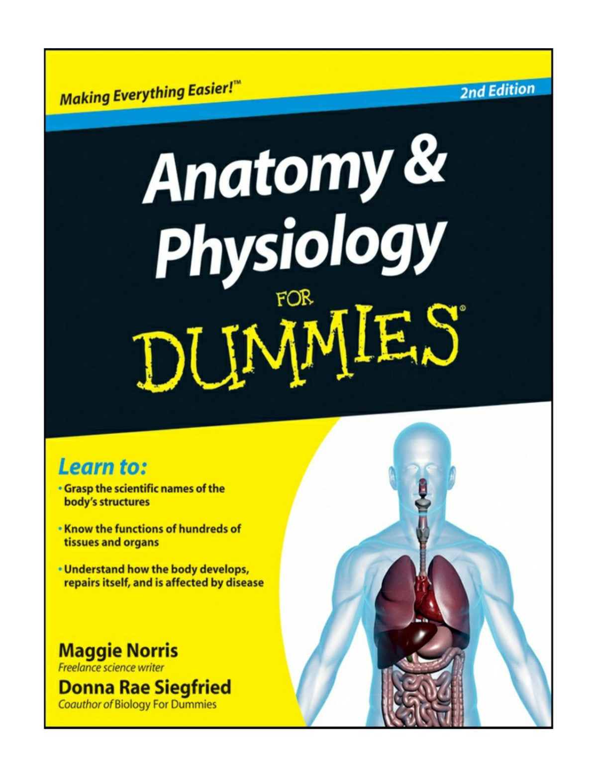 Anatomy Physiology For Dummies 2nd Maggie Norris