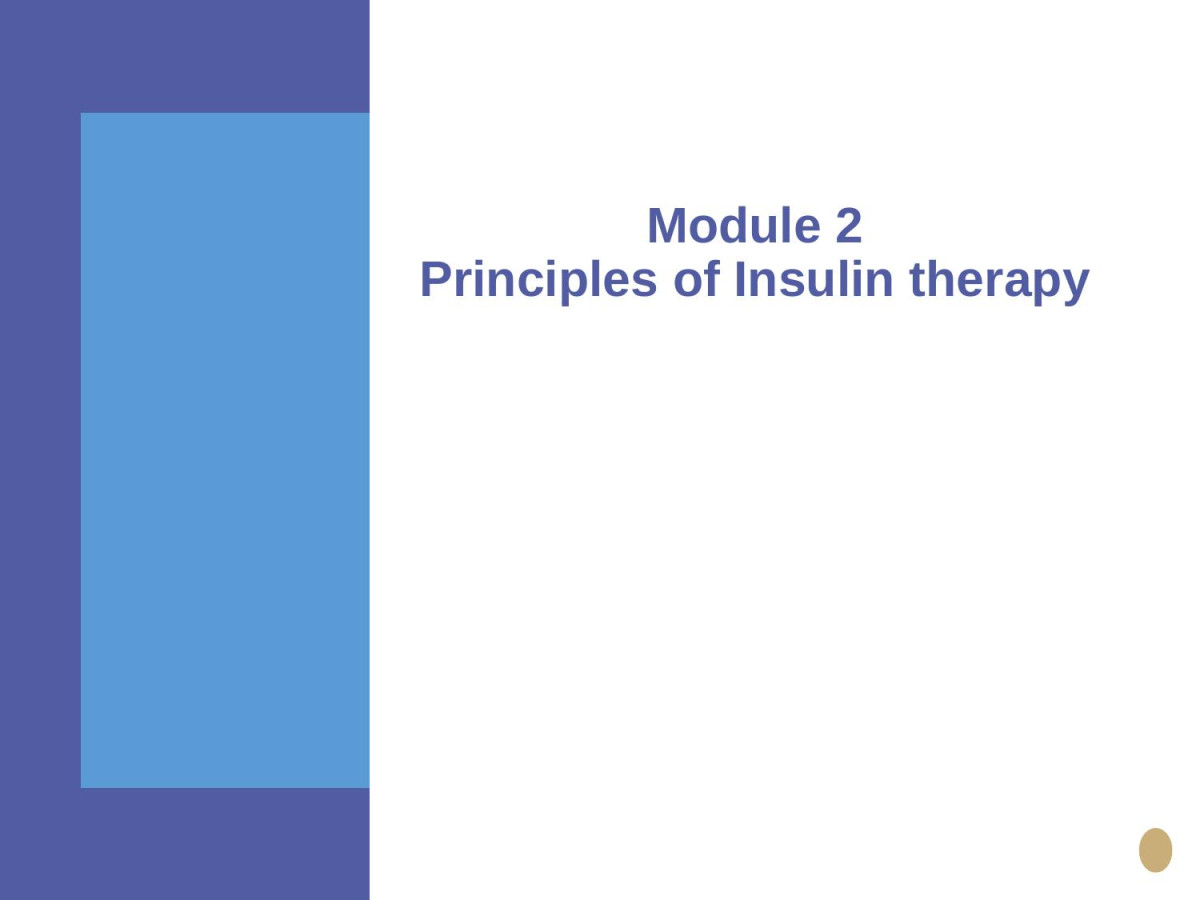 Module 2 Principles Of Insulin Therapy 1st Edition Ahmed Elmokadem