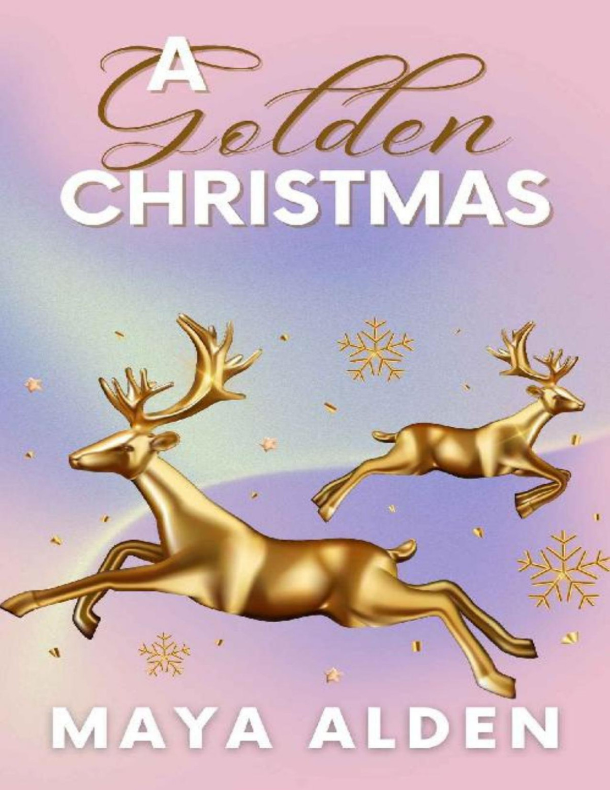 A Golden Christmas An Age Gap Holiday Romance Golden Knights Book 6 Maya Alden