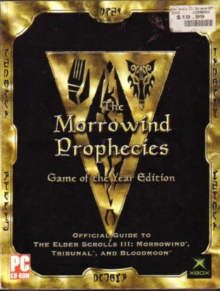 The Morrowind Prophecies Game Of The Year Edition Official Strategy Guide Tpeter Olafson