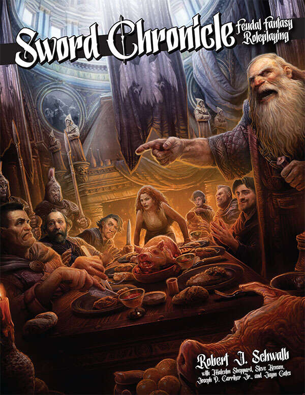 Sword Chronicle Feudal Fantasy Roleplaying 1st Edition Robert J Schwalb