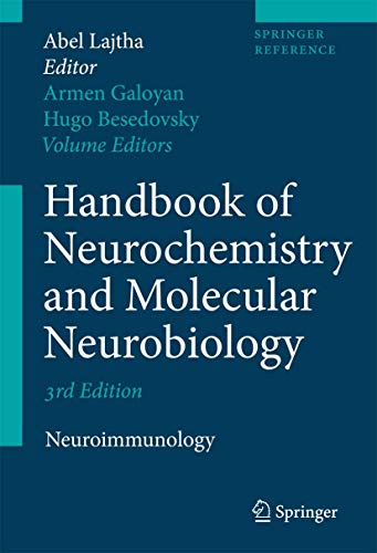 Handbook Of Neurochemistry And Molecular Neurobiology Neuroimmunology 3rd Abel Lajtha