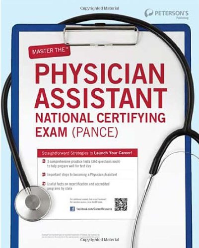 Master The Physician Assistant National Certifying Exam Pance Aug 16 2011 1st Edition Petersons