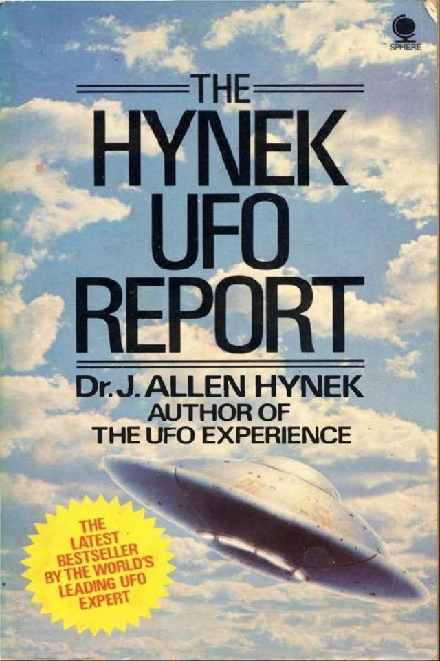 The Hynek Ufo Report The Authoritative Account Of The Project Blue Book Coverup J Allen Hynek