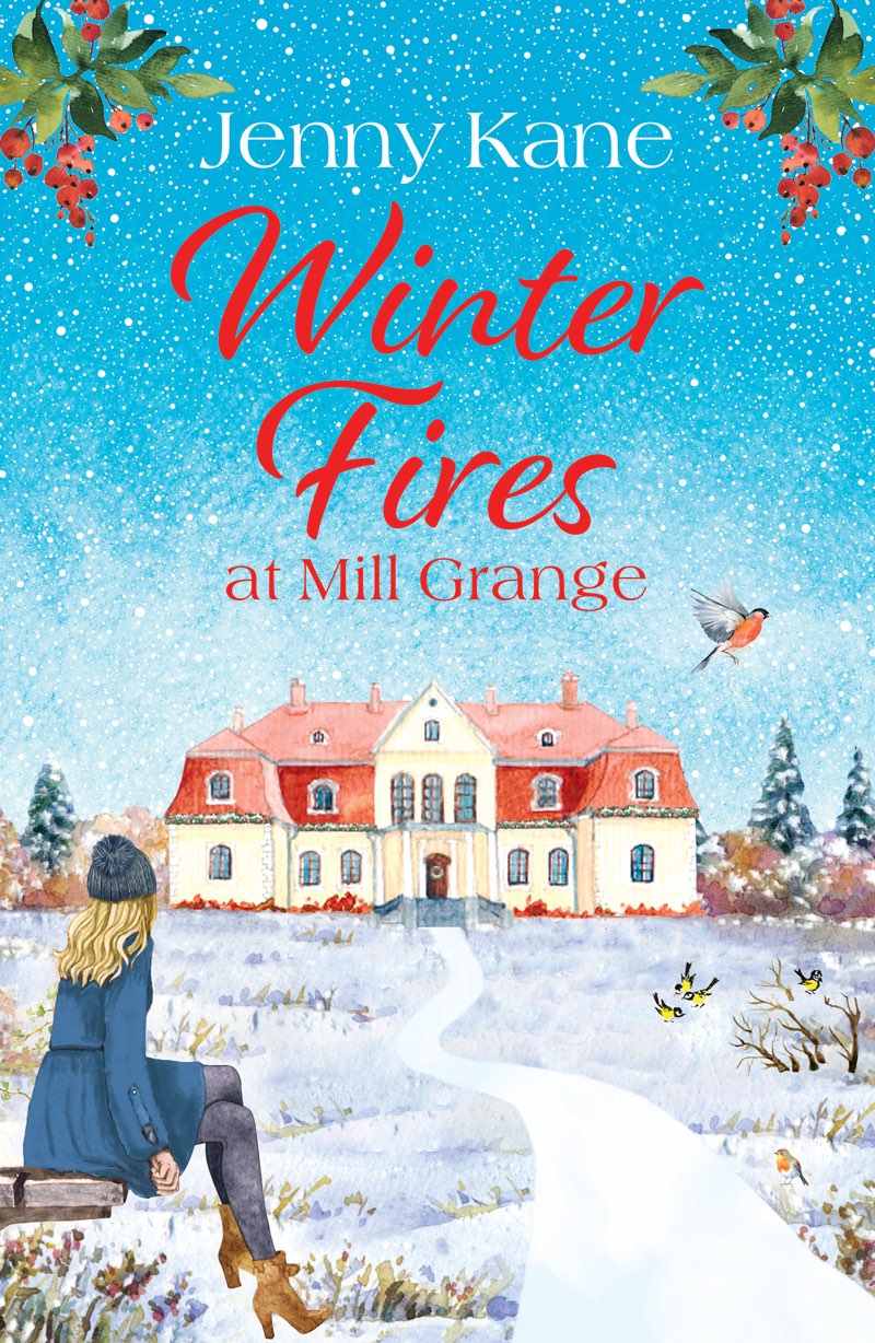Winter Fires At Mill Grange Jenny Kane