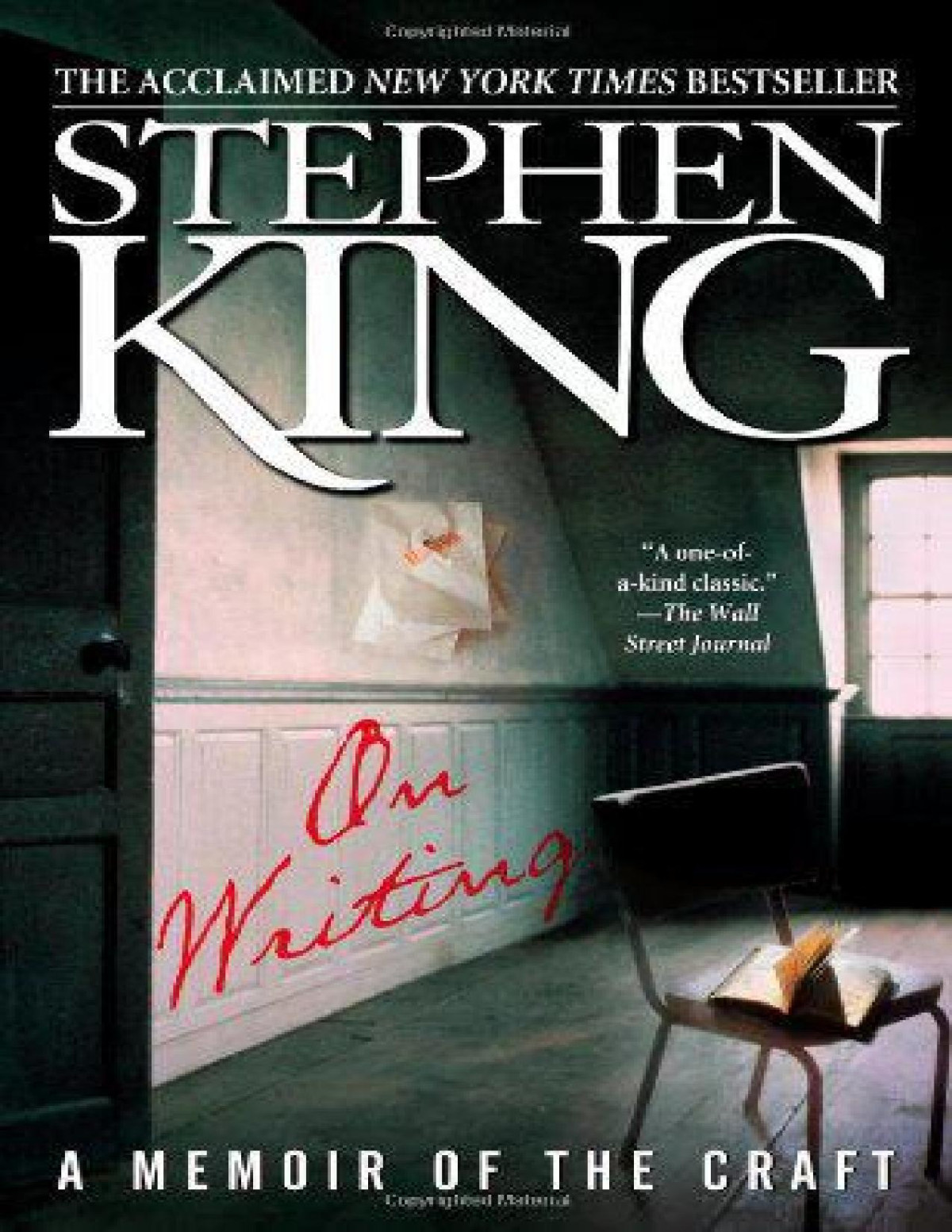 On Writing A Memoir Of The Craft First Edition King Stephen
