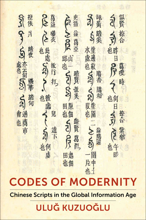 Codes Of Modernity Chinese Scripts In The Global Information Age Ulu Kuzuolu
