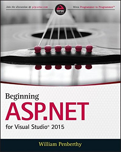 Beginning Aspnet For Visual Studio 2015 1st Edition William Penberthy