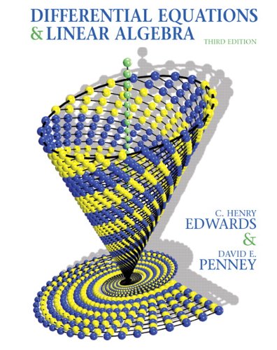 Differential Equations And Linear Algebra 3rd Edition C Henry Edwards