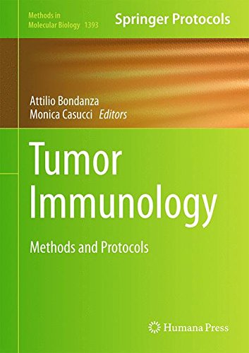 Tumor Immunology Methods And Protocols Attilio Bondanza Monica Casucci