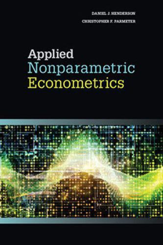 Applied Nonparametric Econometrics Daniel J Henderson Christopher F Parmeter