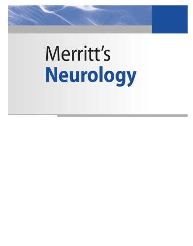 Merritts Neurology Twelfth Lewis P Rowland Timothy A Pedley