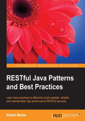 Restful Java Patterns And Best Practices Bhakti Mehta
