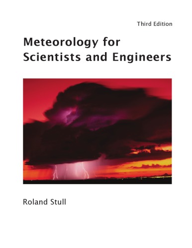 Practical Meteorology An Algebrabased Survey Of Atmospheric Science 3rd Roland Stull