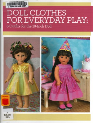 Doll Clothes For Everyday Play 6 Outfits For The 18inch Doll Joan Hinds