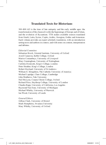 Conquerors And Chroniclers Of Early Medieval Spain Kenneth Baxter Wolf