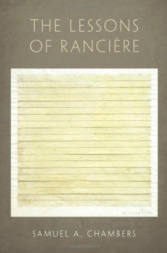 The Lessons Of Rancire 1st Edition Samuel A Chambers