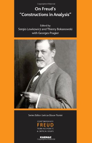 On Freuds Constructions In Analysis Sergio Lewkowicz Thierry Bokanowski