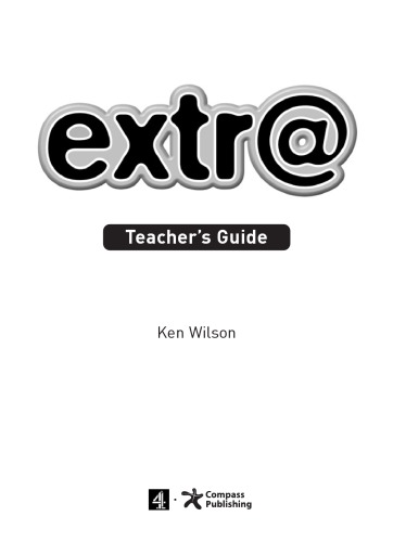 Extra English Teachers Guide 1 2 Ken Wilson