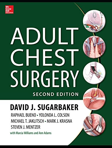 Adult Chest Surgery 2nd Edition David Sugarbaker Raphael Bueno