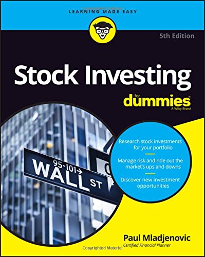 Stock Investing For Dummies 5th Edition Paul Mladjenovic