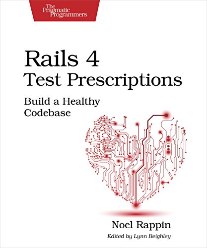 Rails 4 Test Prescriptions Build A Healthy Codebase 1st Edition Noel Rappin