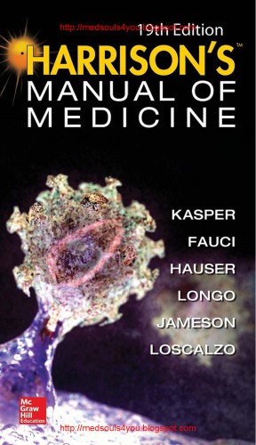 Harrisons Manual Of Medicine 19th Edition Kasper Al