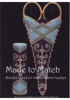 Made To Match Beaded Cases For Scissors And Needles Carol Andrews
