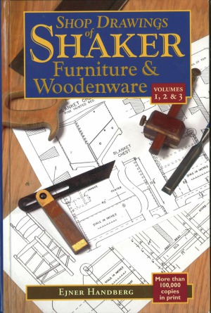 Shop Drawings Of Shaker Furniture Woodenware Vol 1 2 3 Ejner Handberg