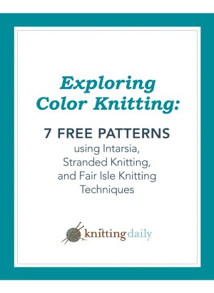 Exploring Color Knitting 7 Free Patterns Using Intarsia Stranded Knitting And Fair Isle Knitting Techniques Kathleen Cubley
