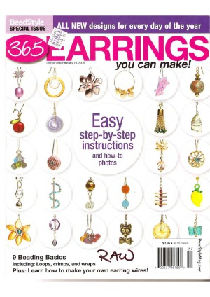 365 Earrings You Can Make A Beadstyle Magazine Special Issue 2008 Cathryn Jakicic