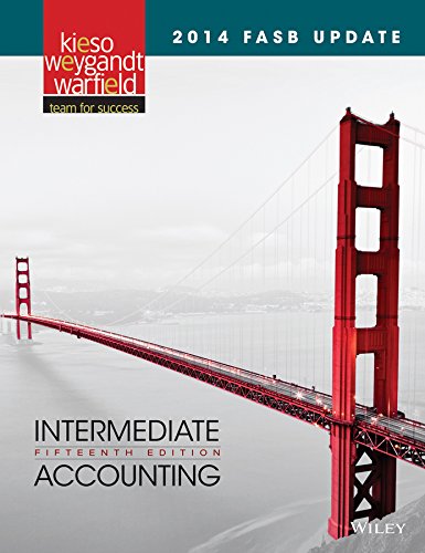 2014 Fasb Update Intermediate Accounting 16th Donald E Kieso