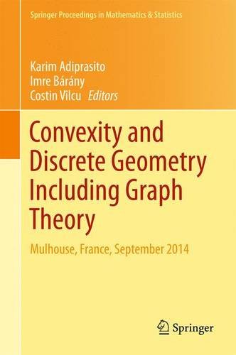 Convexity And Discrete Geometry Including Graph Theory Mulhouse France September 2014 1st Edition Karim Alexander Adiprasito