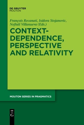 Contextdependence Perspective And Relativity 1st Edition Francois Recanati