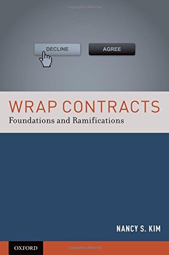 Wrap Contracts Foundations And Ramifications 1st Edition Nancy S Kim