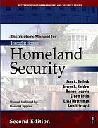 Introduction To Homeland Security 2nd Ed Bullock Jane A