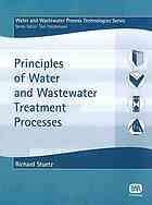 Principles Of Water And Wastewater Treatment Processes Stuetz